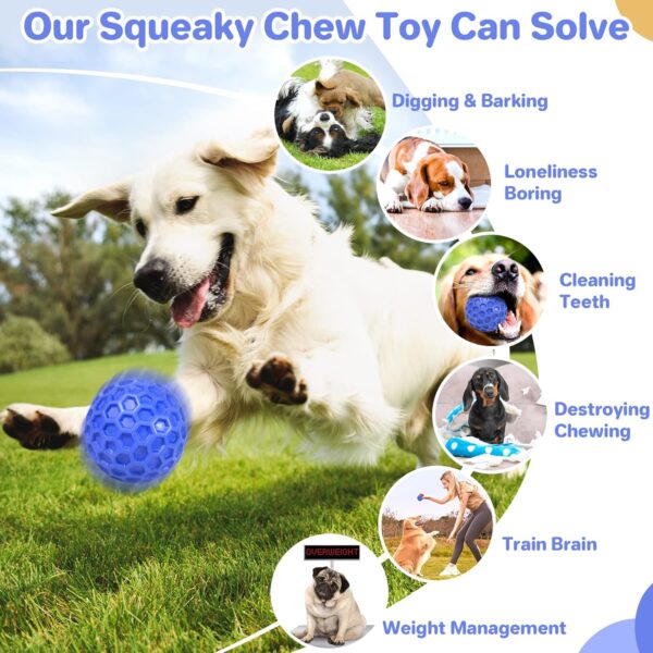 Durable Chew Toy, Cleans Teeth, For Aggressive Large Dogs, Waterproof - Image 5